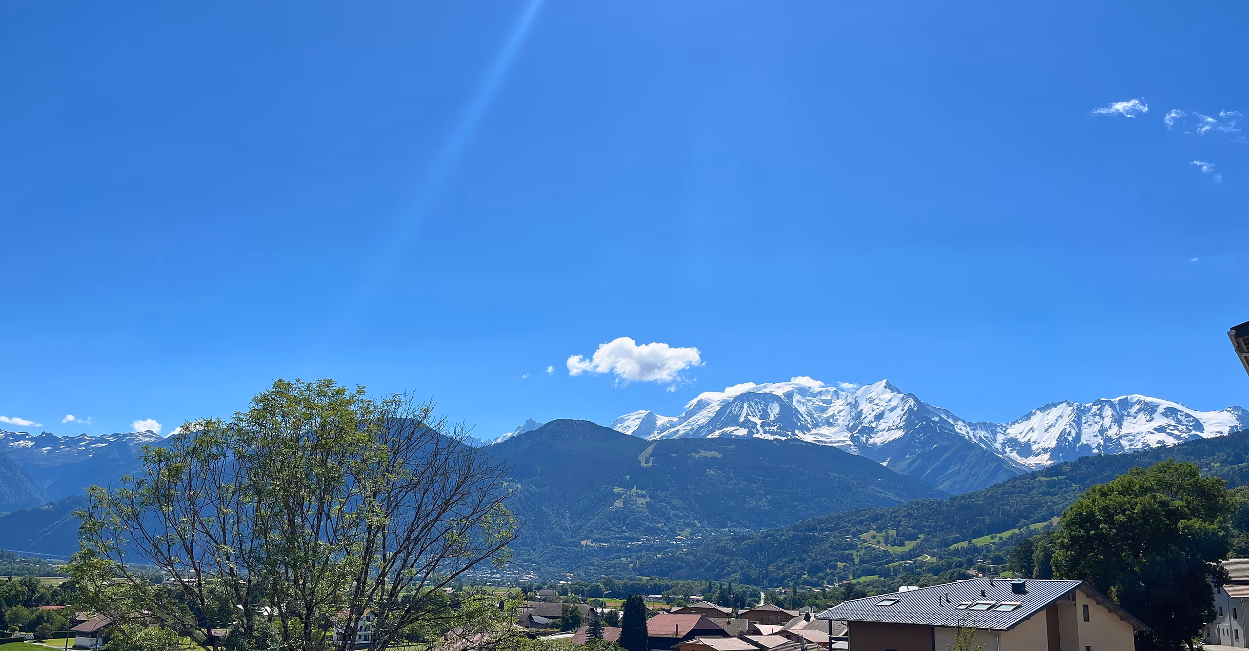 Votre appartement vue Mont-Blanc, Saint-Gervais